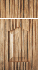 Fronty ramowe - okleina naturalna, drewno